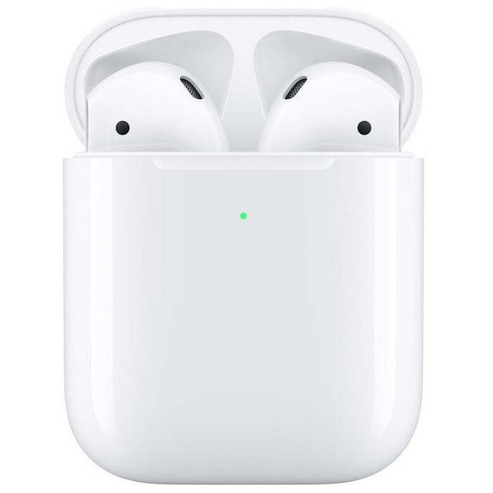 Навушники TWS ( &quot;повністю бездротові&quot;) Apple AirPods with Wireless Charging Case (MRXJ2)