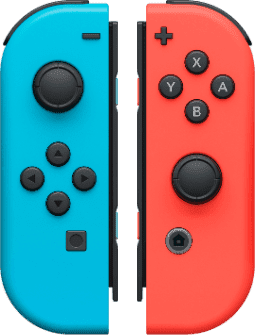 Портативная игровая приставка Nintendo Switch with Neon Blue and Neon Red Joy-Con  Фото №4