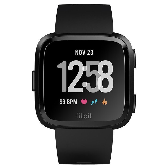 Смарт-годинник Fitbit Versa Black  Фото №0