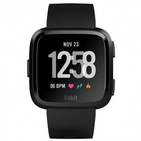 Смарт-годинник Fitbit Versa Black  Фото №0