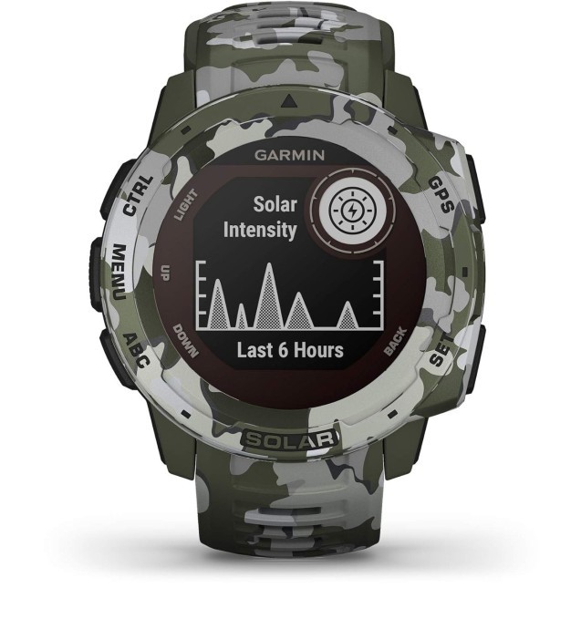 Смарт-годинник Garmin Instinct Solar Lichen Camo (010-02293-06/010-02293-16)  Фото №0
