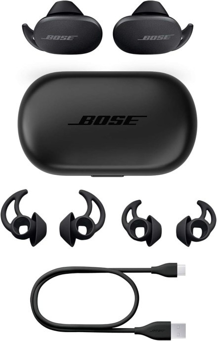 Навушники TWS Bose QuietComfort Earbuds Triple Black (831262-0010)  Фото №1