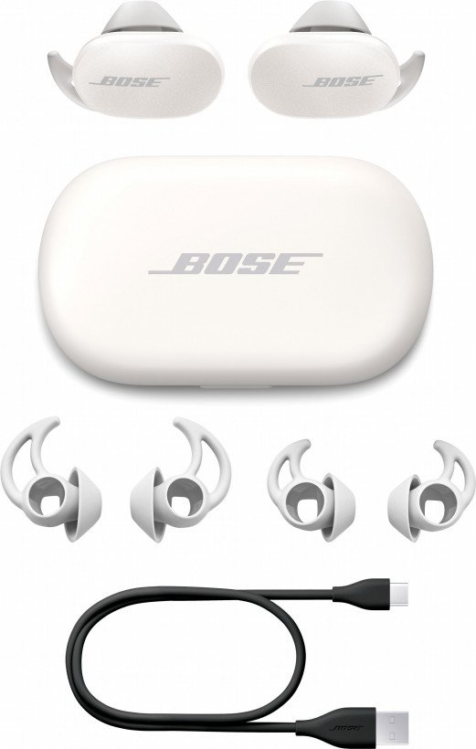 Наушники TWS Bose QuietComfort Earbuds Soapstone (831262-0020)  Фото №3
