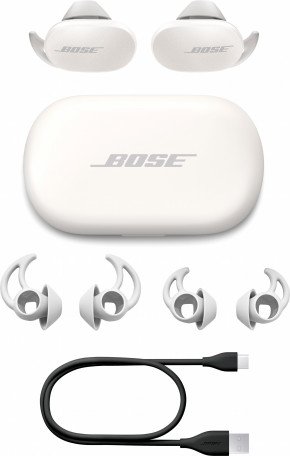 Наушники TWS Bose QuietComfort Earbuds Soapstone (831262-0020)  Фото №3
