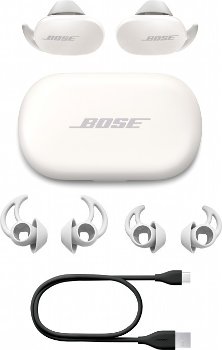 Наушники TWS Bose QuietComfort Earbuds Soapstone (831262-0020)  Фото №3