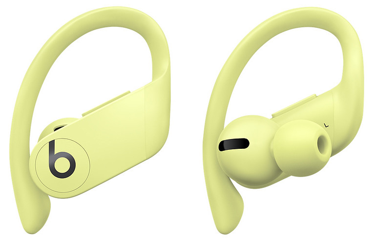 Беспроводные наушники Beats Powerbeats Pro Totally Wireless Earphones Yellow (MXY92)