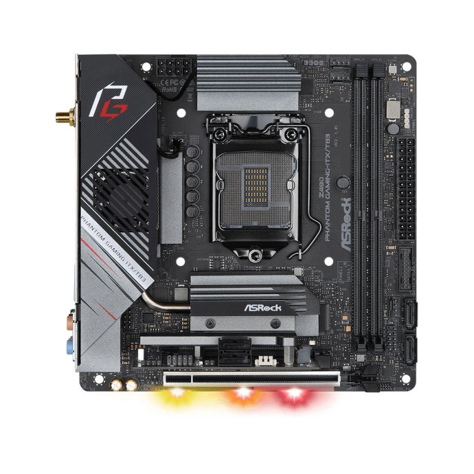 Материнская плата ASRock Z490 Phantom Gaming-ITX/TB3  Фото №0
