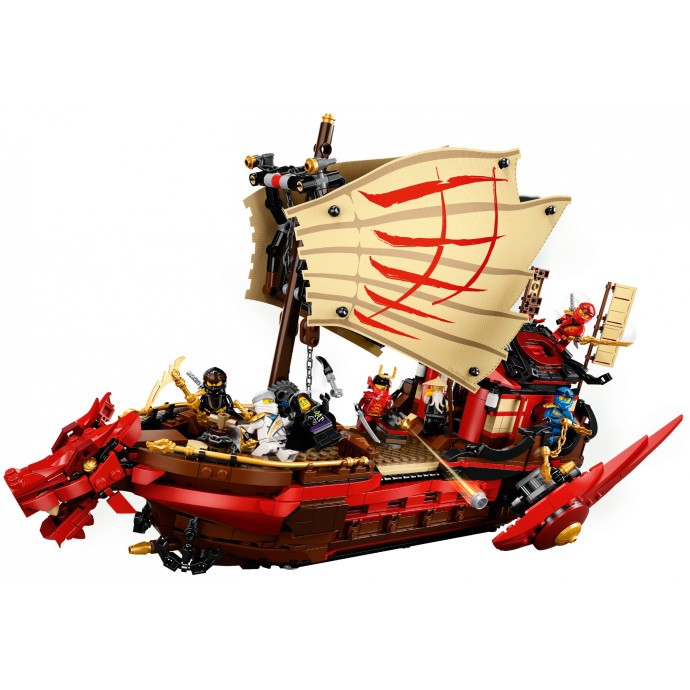Блоковий конструктор LEGO Ninjago Літаючий корабель Майстра Ву (71705)  Фото №0