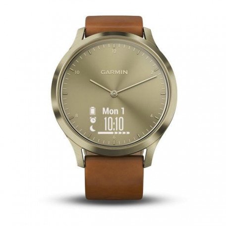 Смарт-годинник Garmin Vivomove Hr Premium Gold Aktivitt Tracker S/M Gre 010-01850-05  Фото №0