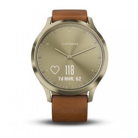 Смарт-годинник Garmin Vivomove Hr Premium Gold Aktivitt Tracker S/M Gre 010-01850-05  Фото №2