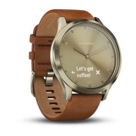 Смарт-годинник Garmin Vivomove Hr Premium Gold Aktivitt Tracker S/M Gre 010-01850-05  Фото №3