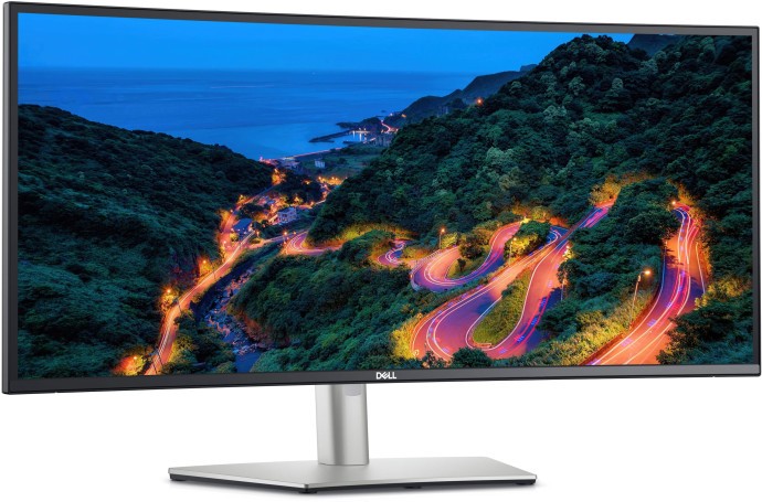 Монітор Dell UltraSharp 34 Curved USB-C Hub U3423WE (210-BFIT)  Фото №0