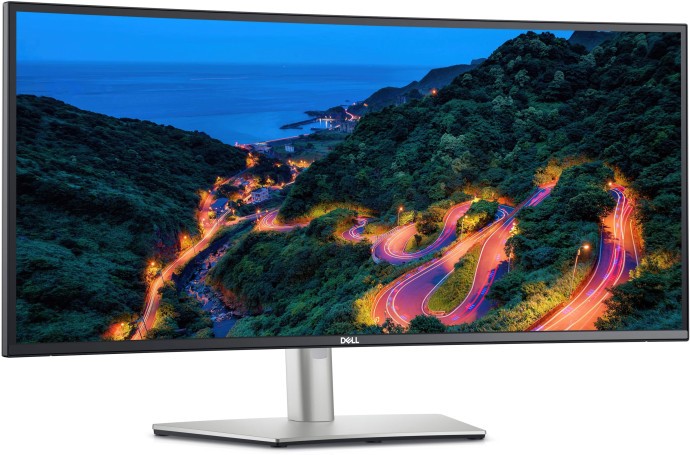 Монітор Dell UltraSharp 34 Curved USB-C Hub U3423WE (210-BFIT)  Фото №0
