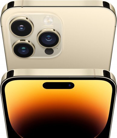 Смартфон Apple iPhone 14 Pro 256GB Gold (MQ183)  Фото №3