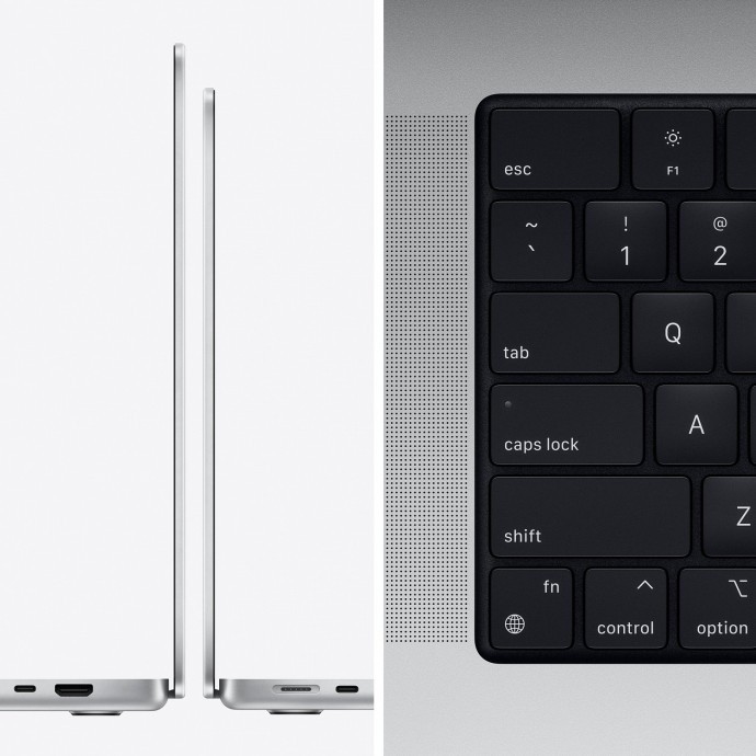 Ноутбук Apple MacBook Pro 14” Silver 2021 (MKGT3)  Фото №2