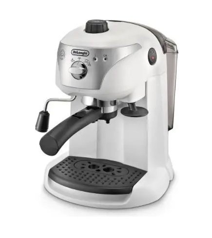 Ріжкова кавоварка еспресо DeLonghi EC 221.W  Фото №0