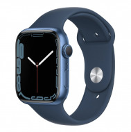 Смарт-годинник Apple Watch Series 7 GPS 45mm Blue Aluminum Case With Blue Sport Band (MKN83)