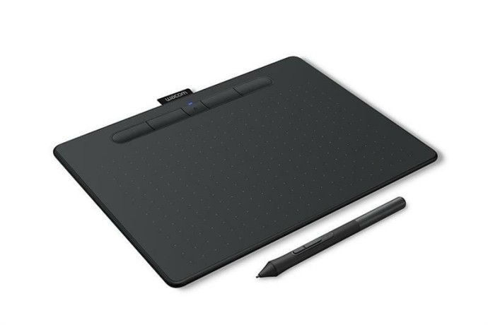 Графический планшет Wacom Intuos M Bluetooth Black (CTL-6100WLK-N)  Фото №0