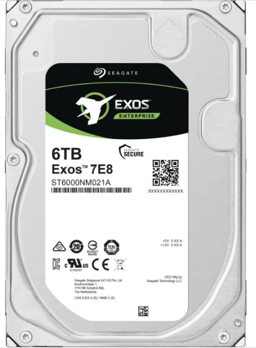 Жесткий диск Seagate Exos 7E8 SATA 6 TB (ST6000NM021A)  Фото №0