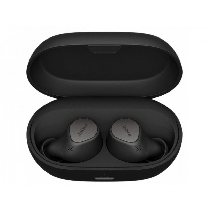 Наушники TWS JABRA Elite 7 Pro Titanium Black (100-99172701-98)  Фото №1