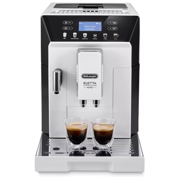 Кавомашина автоматична Delonghi Eletta Cappuccino EVO ECAM 46.860.W  Фото №0