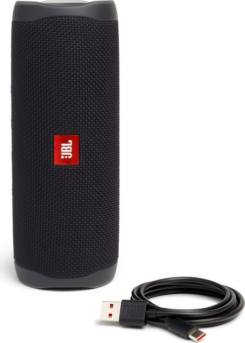 Портативна колонка JBL Flip 5 Black (JBLFLIP5BLK)  Фото №2