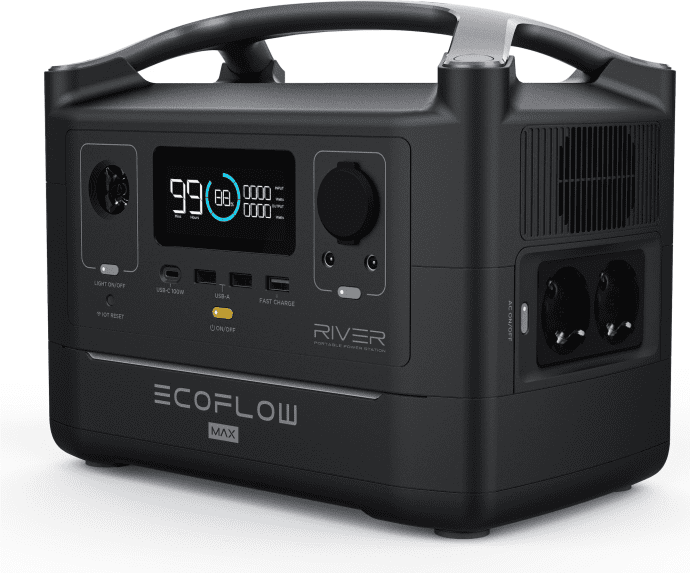 Зарядна станція EcoFlow RIVER Max (EFRIVER600MAX-EU, PB930425)