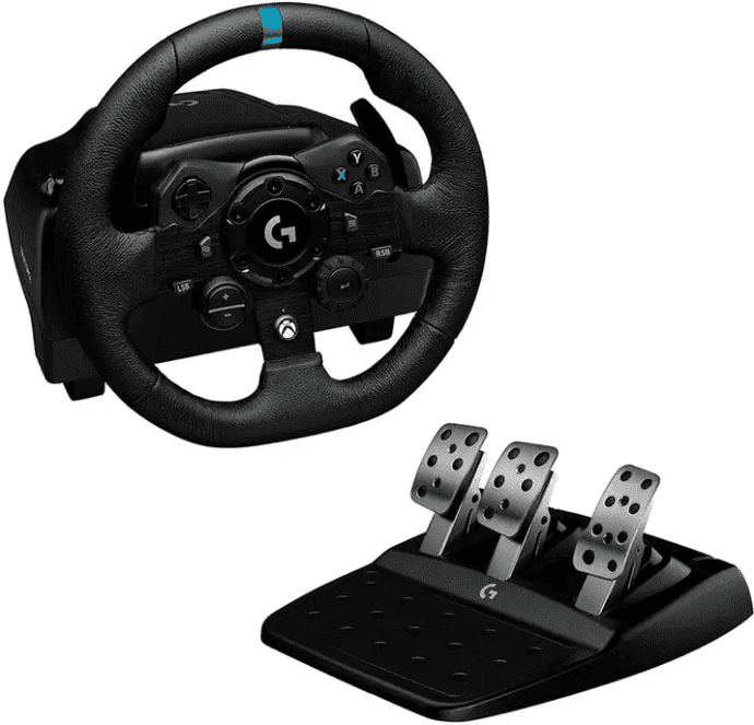 Комплект (руль, педали) Logitech G923 Xbox One/PC (941-000158)  Фото №0