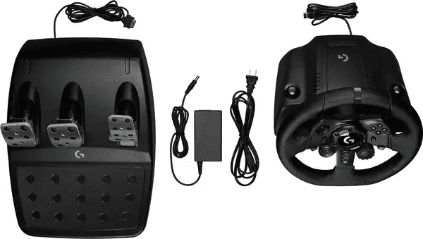 Комплект (руль, педали) Logitech G923 Xbox One/PC (941-000158)  Фото №5