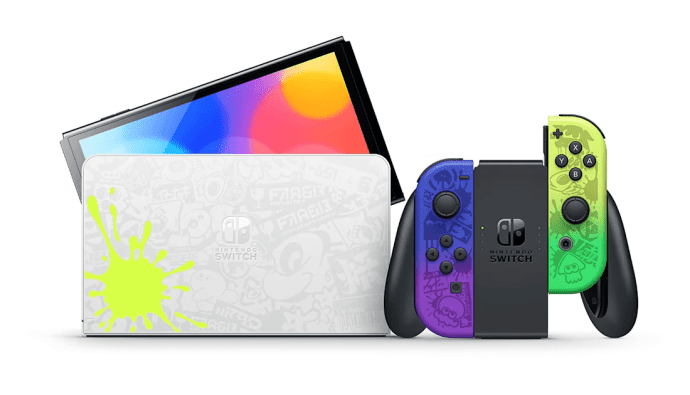 Портативна ігрова приставка Nintendo Switch OLED Model Splatoon 3 Edition  Фото №1