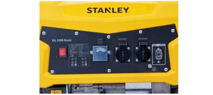 Бензиновий генератор Stanley SG 2400 Basic  Фото №2