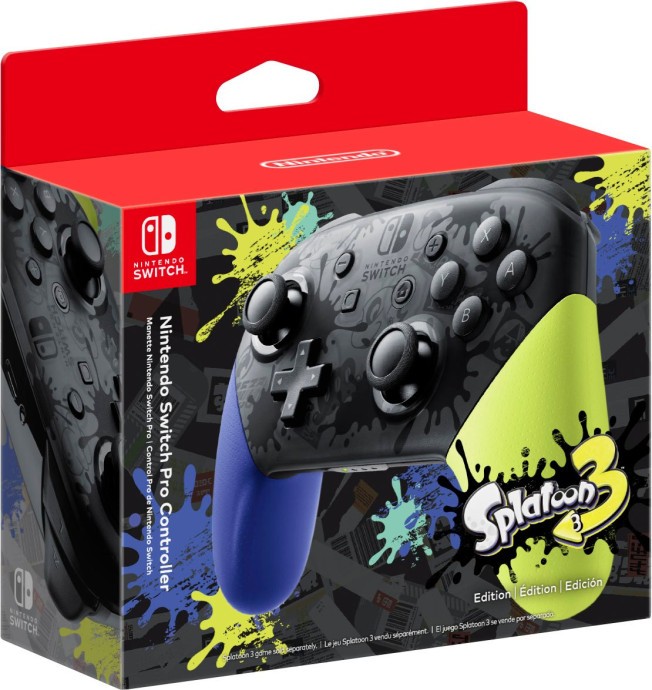 Геймпад Nintendo Switch Pro Splatoon 3 Special Edition  Фото №2