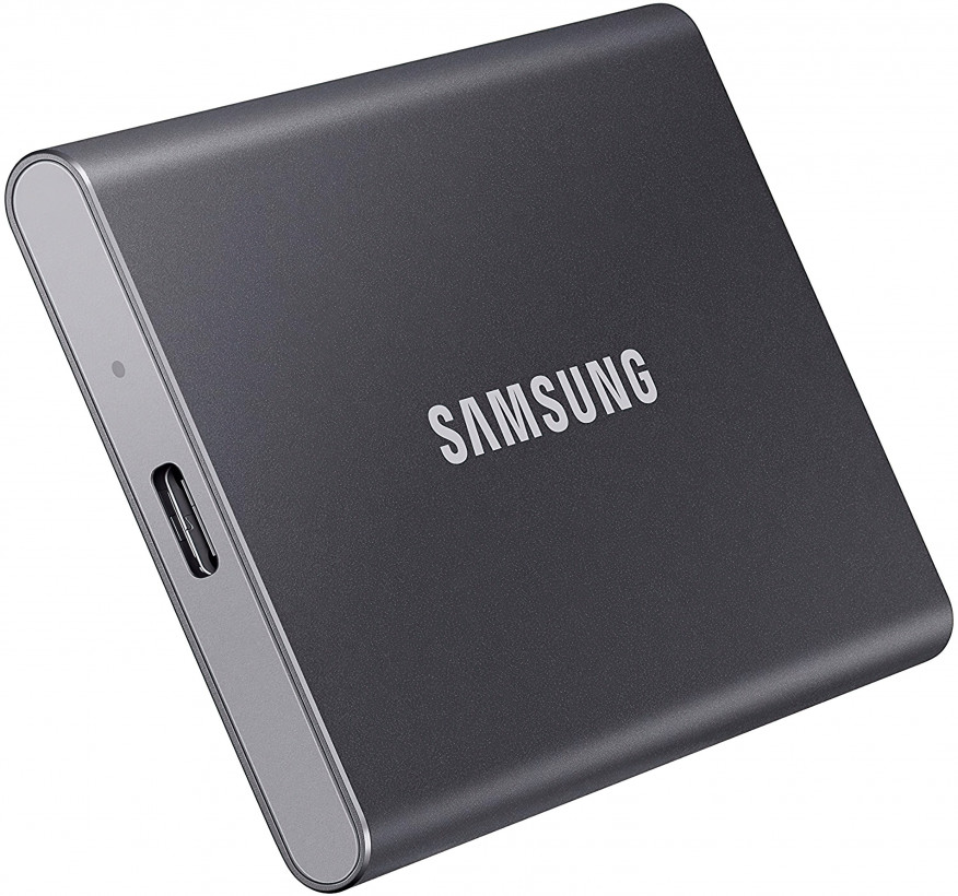 SSD накопичувач Samsung T7 1 TB Titan Gray (MU-PC1T0T/WW)  Фото №3