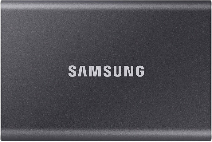 SSD накопитель Samsung T7 1 TB Titan Gray (MU-PC1T0T/WW)