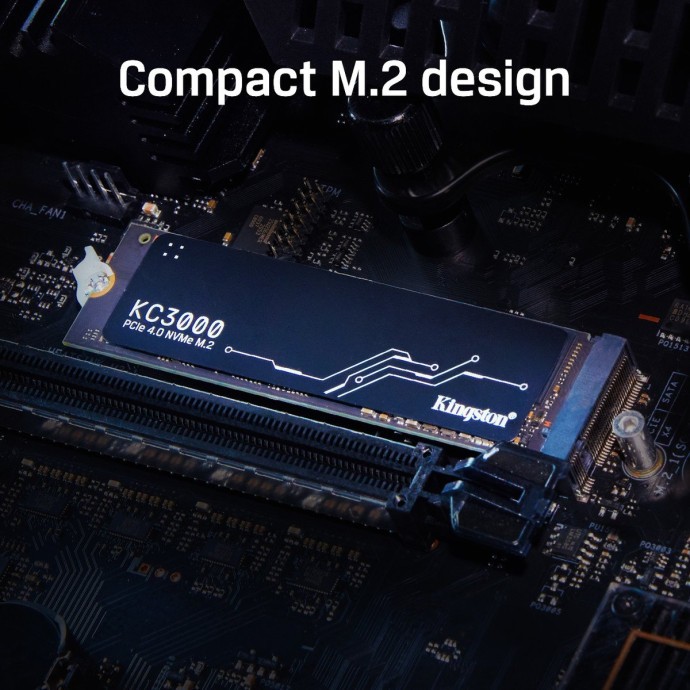 SSD накопитель Kingston KC3000 512 GB (SKC3000S/512G)  Фото №2