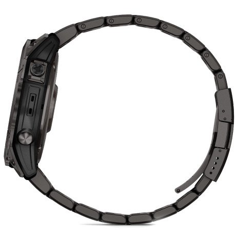 Смарт-часы Garmin Fenix 7X Sapphire Solar C. Grey DLC Titanium w. Carbon Grey DLC Vented T. Band (010-02541-27)  Фото №4