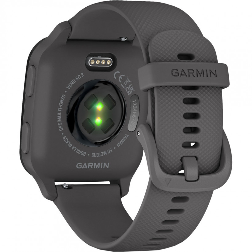 Смарт-часы Garmin Venu Sq 2 Slate Aluminum Bezel with Shadow Gray Case and Silicone Band (010-02701-00/10/80)  Фото №4