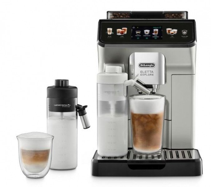 Кавомашина автоматична Delonghi Eletta Explore ECAM 450.55.S  Фото №2
