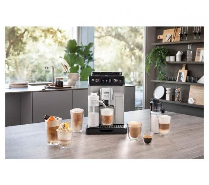 Кавомашина автоматична Delonghi Eletta Explore ECAM 450.55.S  Фото №6
