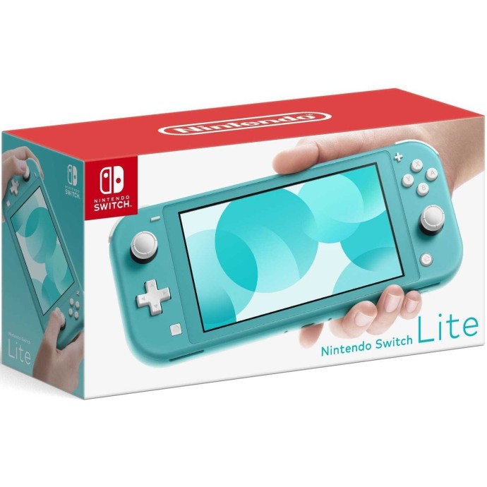 Портативная игровая приставка Nintendo Switch Lite Turquoise (045496452711)  Фото №3