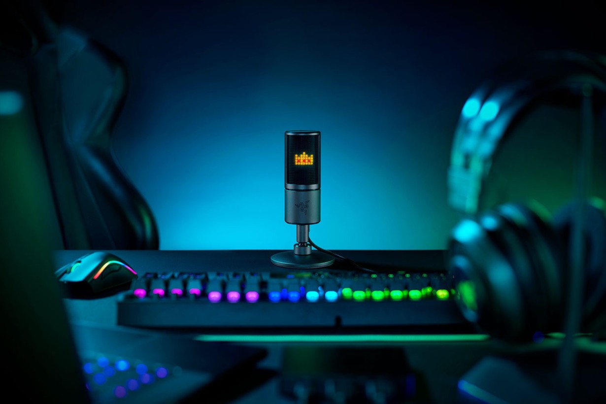 Микрофон для стриминга, подкастов Razer Seiren Emote (RZ19-03060100-R3M1)  Фото №4