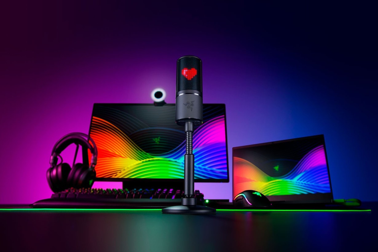 Микрофон для стриминга, подкастов Razer Seiren Emote (RZ19-03060100-R3M1)  Фото №5