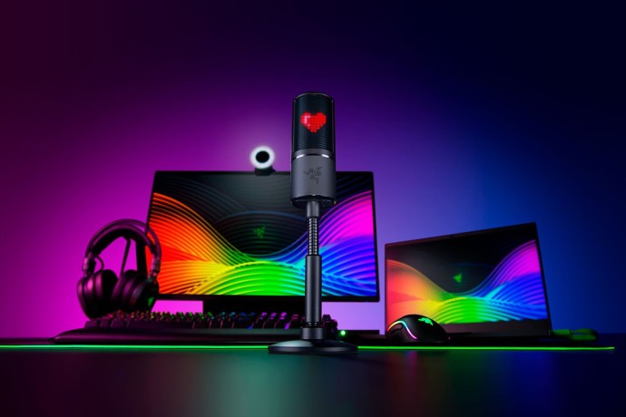 Микрофон для стриминга, подкастов Razer Seiren Emote (RZ19-03060100-R3M1)  Фото №5