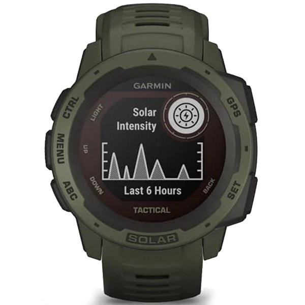 Смарт-годинник Garmin Instinct Solar Tactical Edition Moss (010-02293-04)  Фото №3