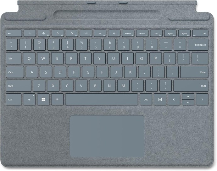 Чохол-клавіатура для планшета Microsoft Surface Pro Signature Keyboard Platinum with Slim Pen 2 (8X6-00070)  Фото №0