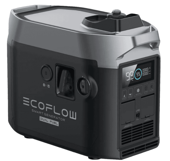 Інверторний комбінований генератор (газ-бензин) EcoFlow Smart Generator Dual Fuel (GasEBDUAL-EU)  Фото №1