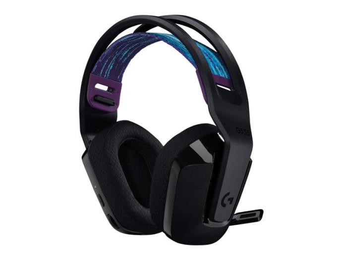 Навушники з мікрофоном Logitech G535 Lightspeed Wireless Gaming Headset (981-000972)  Фото №0