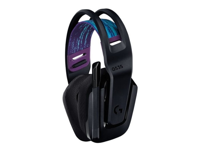 Навушники з мікрофоном Logitech G535 Lightspeed Wireless Gaming Headset (981-000972)  Фото №1