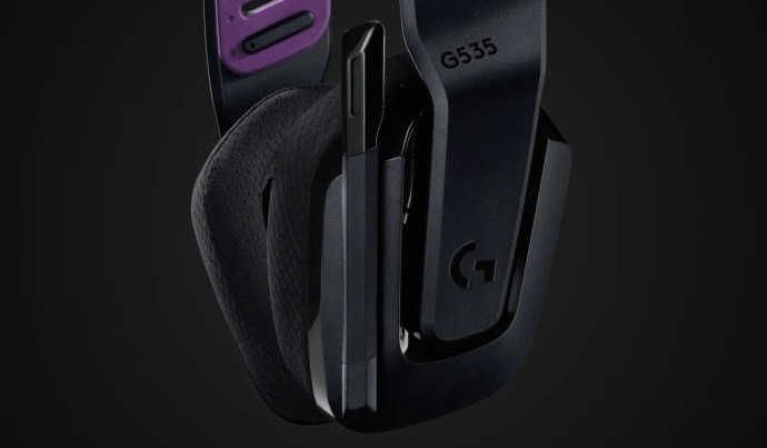 Навушники з мікрофоном Logitech G535 Lightspeed Wireless Gaming Headset (981-000972)  Фото №3