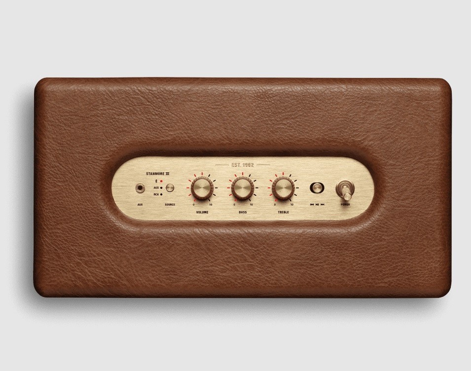 Моноблочная акустическая система Marshall Stanmore III Brown  Фото №3